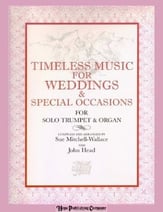 TIMELESS MUSIC FOR WEDDINGS AND SPECIAL OCCASIONS TRUMPET AND ORGAN P.O.D. cover